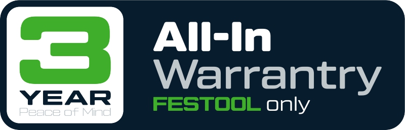 Festool all-in warranty